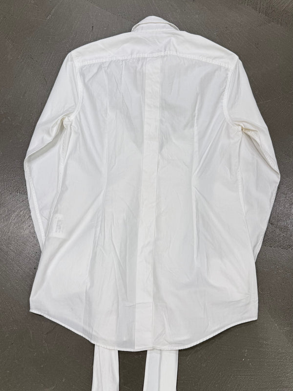 2003 Dolce & Gabbana runway tie-detailed cotton shirt