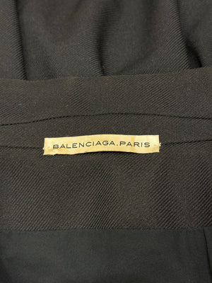 2009 Balenciaga by Ghesquiere asymmetrical jacket