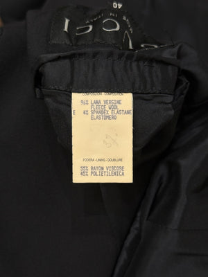 1997 Gucci by Tom Ford runway wool tailored skirt suit set