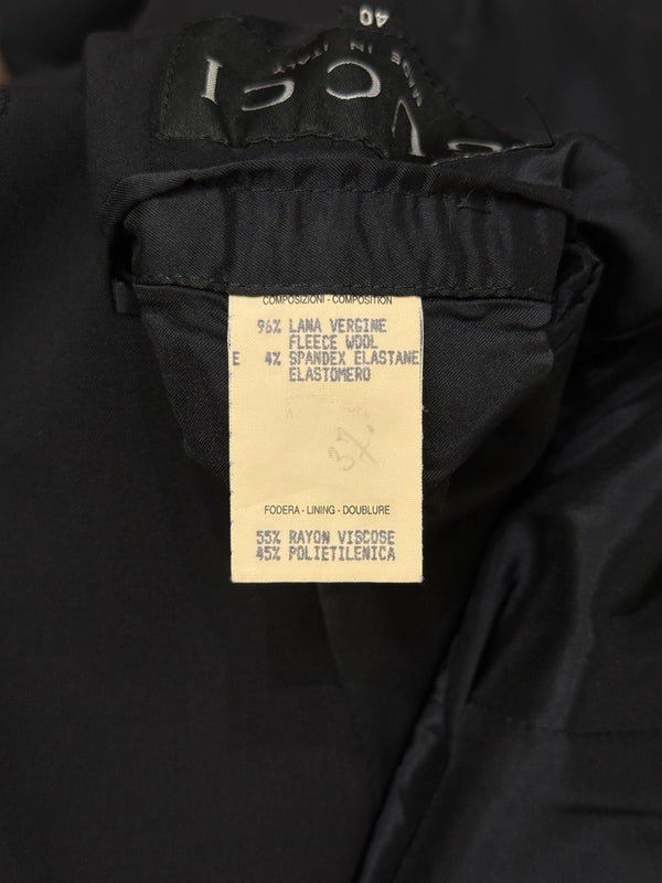 1997 Gucci by Tom Ford runway wool tailored skirt suit set