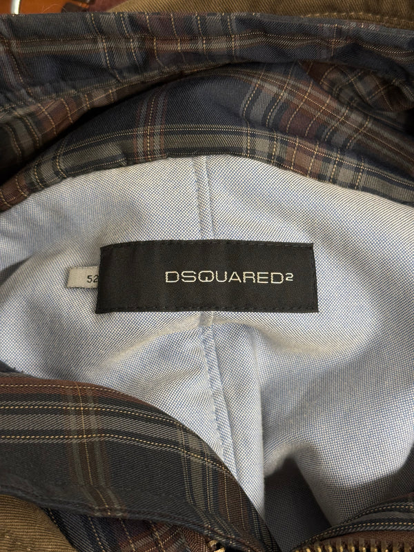 A/W2004 Dsquared2 multi pocket double layer cotton jacket