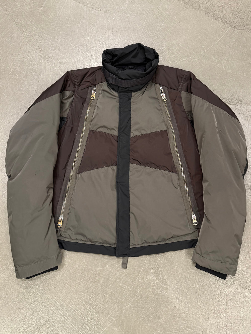 A/W2007 Marithe Francois Girbaud 5 zip puffer jacket