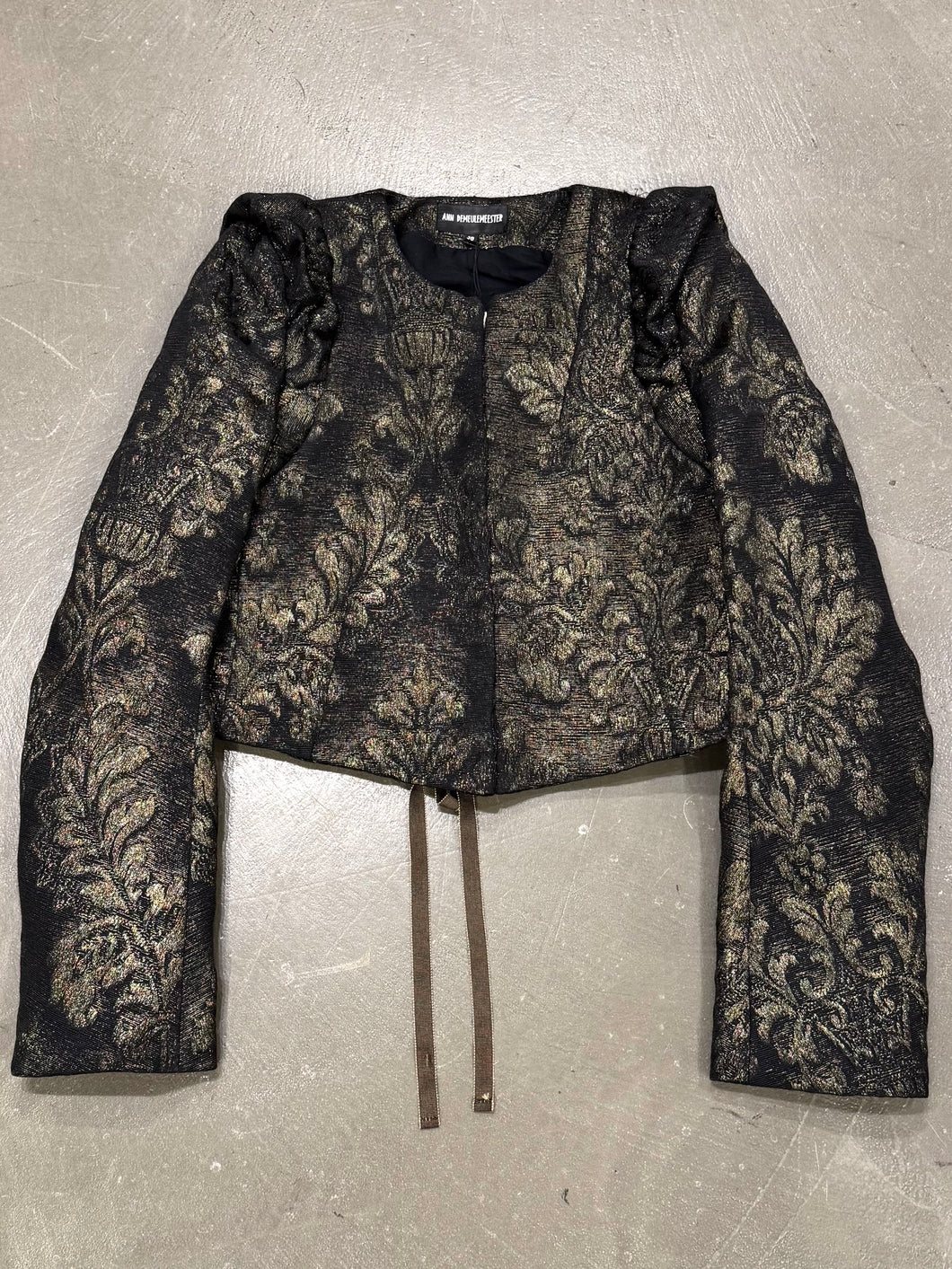 A/W2020 Ann Demeulemeester runway damask jaquard jacket