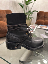 Load image into Gallery viewer, 1990s Dirk Bikkembergs lace through heel boots
