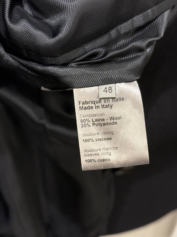 A/W2007 Dior by Hedi Slimane “Navigate” double breasted military jacket