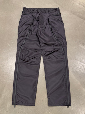 2020 Bottega Veneta ’Butterfly’ Zip Nylon Pants