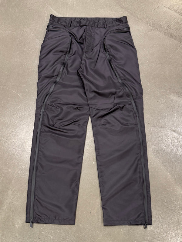 2020 Bottega Veneta ’Butterfly’ Zip Nylon Pants