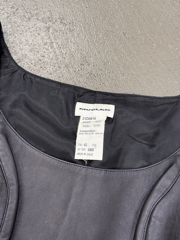 2000s Mugler set (top + pants)
