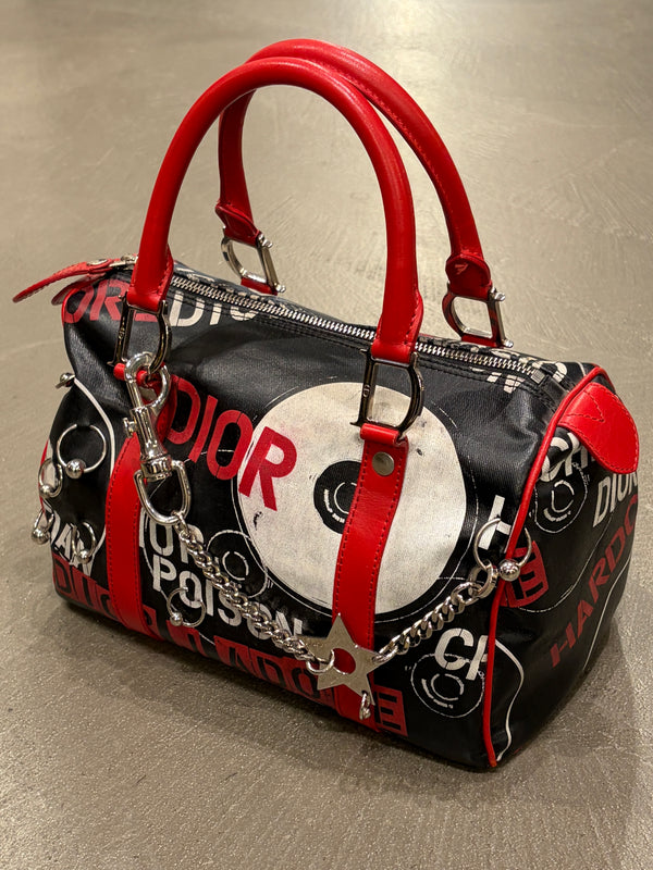 2004 Dior by John Galliano hardcore collection Boston bag