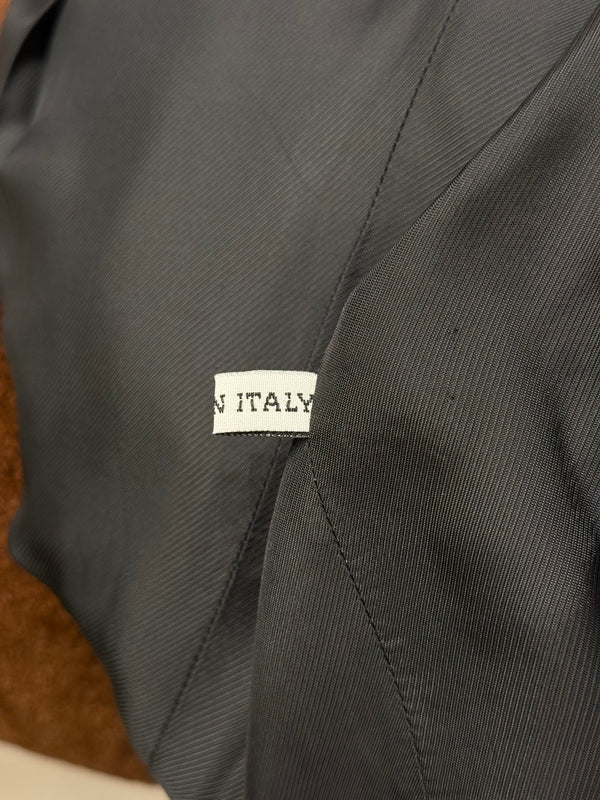 2000s Ann Demeulemeester minimalist hook closure jacket