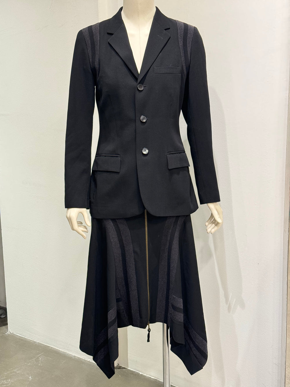 1990s Jean Paul Gaultier set jacket + skirt