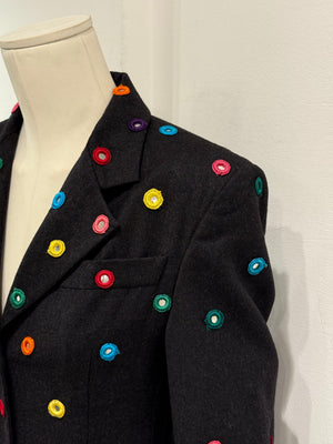 A/W1992 Dolce & Gabbana documented runway mirrors blazer