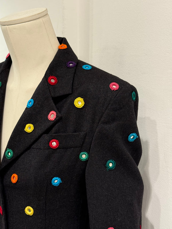 A/W1992 Dolce & Gabbana documented runway mirrors blazer