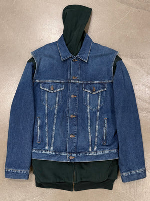 Balenciaga hybrid denim jacket