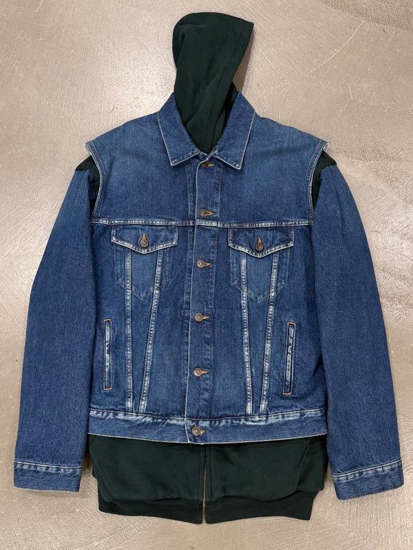 Balenciaga hybrid denim jacket