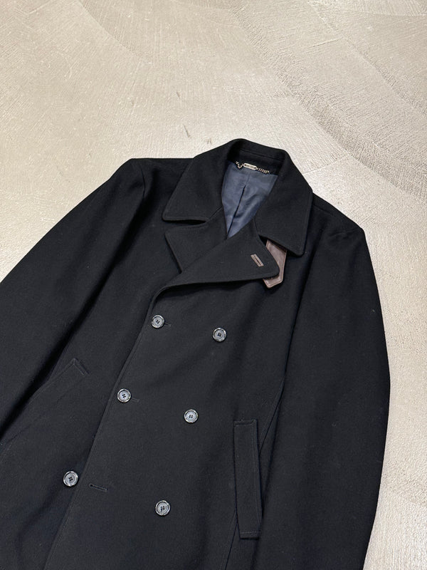2000s Dolce Gabbana double breasted wool coat