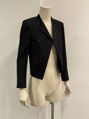 2014 Saint Laurent by Hedi Slimane military officer blazer