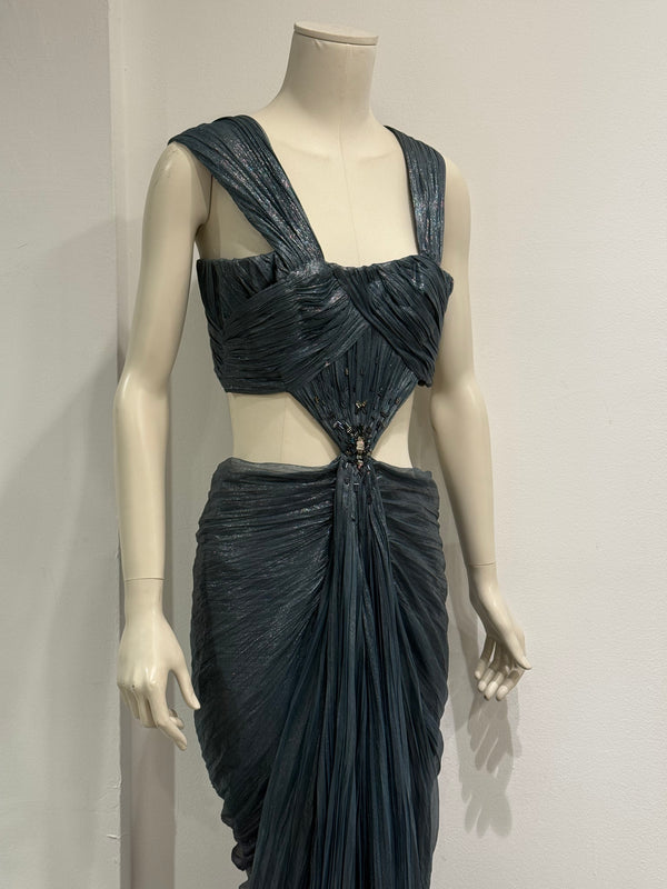 2012 Roberto Cavalli long evening dress