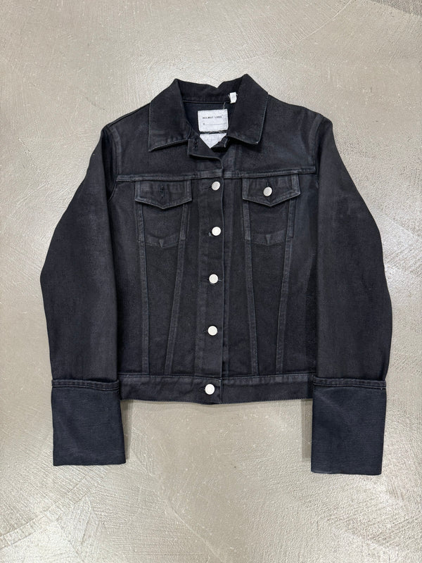 1990s Helmut Lang coated denim jacket
