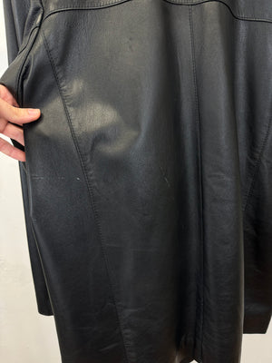 2000s Gucci leather blazer