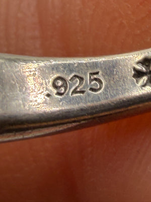 Chrome Hearts “fleurknee baby” ring