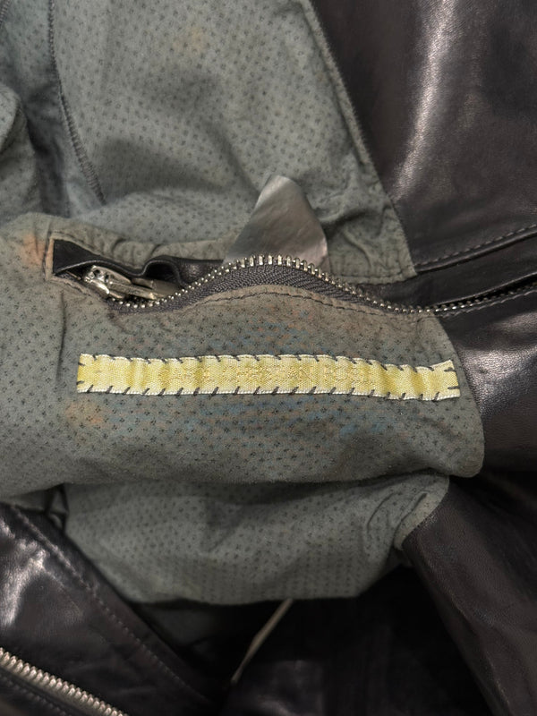 Carol Christian Poell prosthetic gloved leather jacket