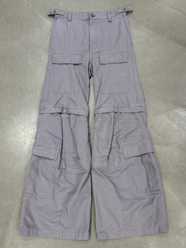 2023 Balenciaga convertible flared cargo pants