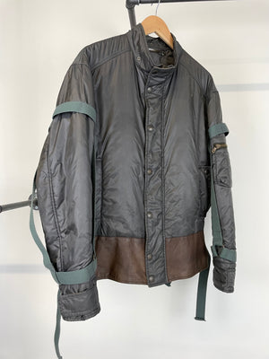 2003 Dolce & Gabbana bondage bomber jacket