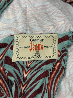 1990s Jean Paul Gaultier tribal dress