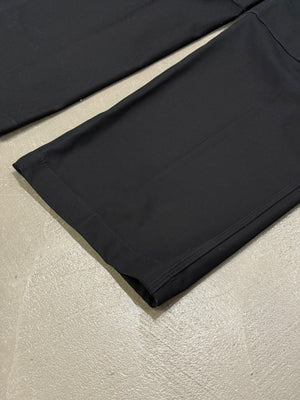 A/W2019/2020 Raf Simons black wide-leg adjustable trousers