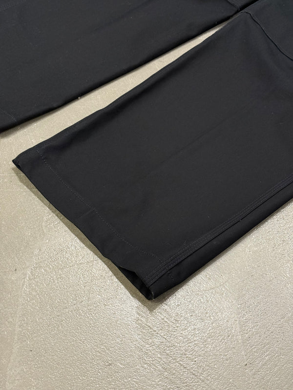 A/W2019/2020 Raf Simons black wide-leg adjustable trousers