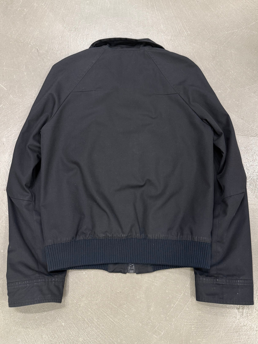S/S2007 Dior by Hedi Slimane high collar zip up bomber jacket