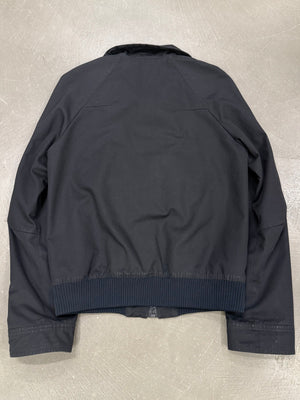 S/S2007 Dior by Hedi Slimane high collar zip up bomber jacket