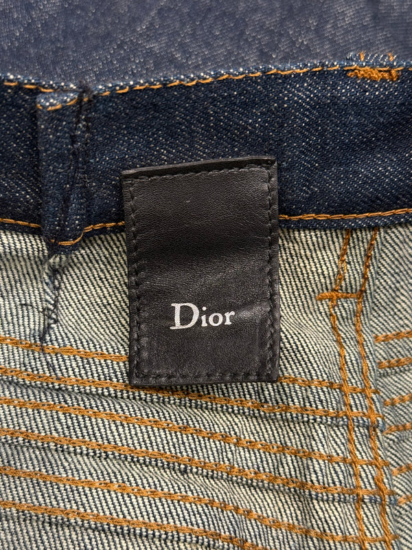 2000s Dior raw denim