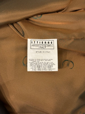 2000s Roberto Cavalli leather coat