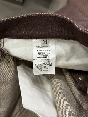 2000s Helmut Lang classic raw denim