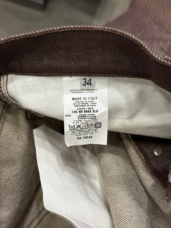 2000s Helmut Lang classic raw denim