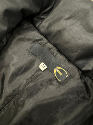 1990s Roberto Cavalli harness bondage puffer jacket