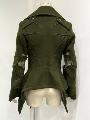 A/W2006 Junya Watanabe runway deconstructed military jacket