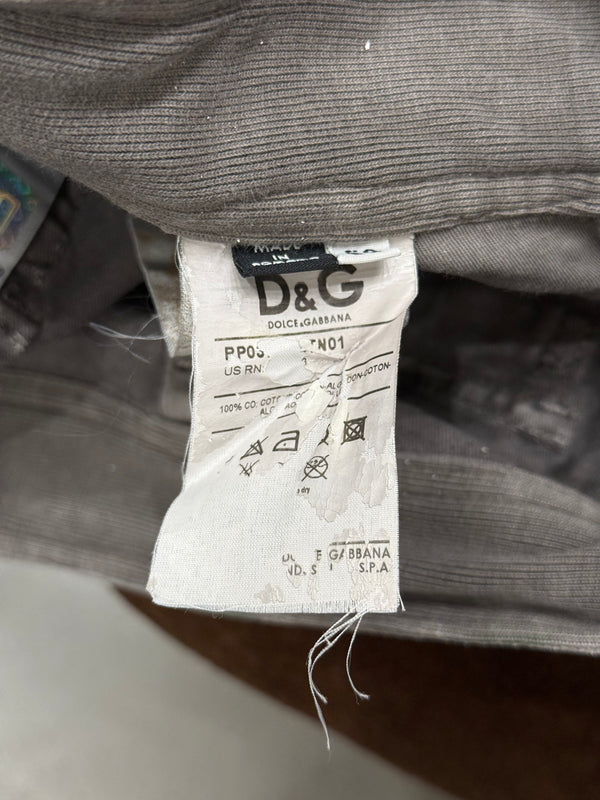 2000s Dolce & Gabbana multi pocket cargo pants