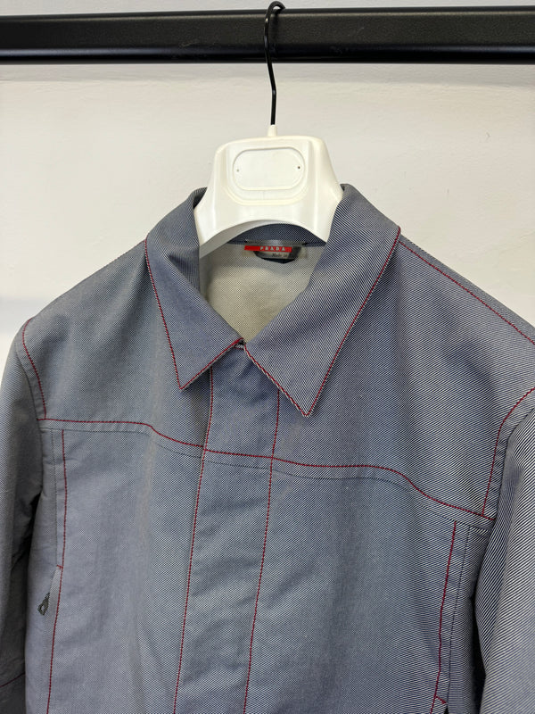 2000s Prada biker cotton jacket