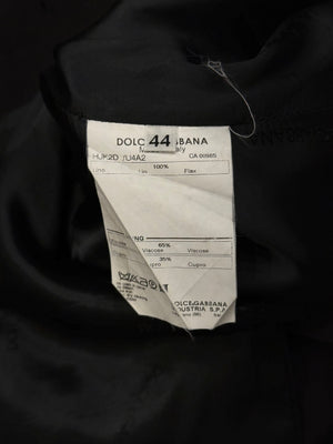 2000s Dolce & Gabbana military tailored jacket with pins