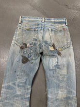 Load image into Gallery viewer, 2000s Kapital boro stained distressed jeans
