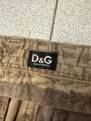 AW03 Dolce & Gabbana 18 pockets military cargo pants