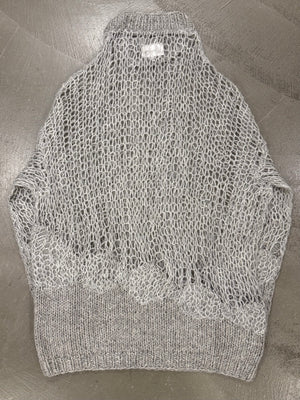 A/W2014 Maison Margiela loose knit punk mohair sweater