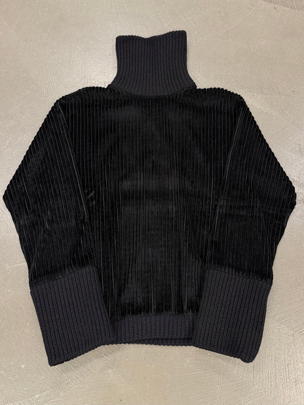 F/W2000-2001 Raf Simons ribbed knit turtleneck sweater