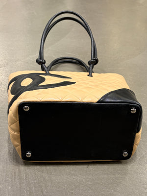 2006-2007 Chanel Cambon leather shopper bag