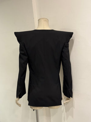 S/S 2008 Maison Margiela runway sculptural shoulder jacket