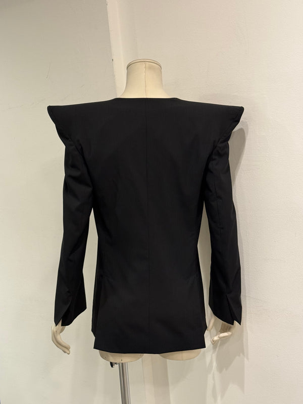 S/S 2008 Maison Margiela runway sculptural shoulder jacket