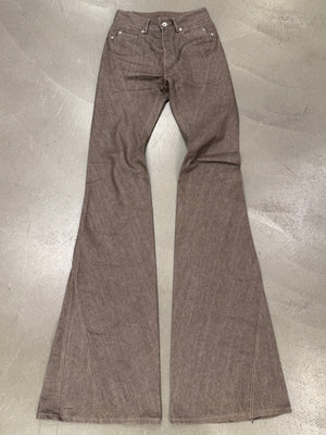 2022 Rick Owens “Bias Bootcut” flared denim